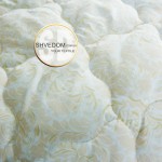 Одеяло 4 сезона на кнопках цвет Белый + Персик Arda 175х215 см двуспальное