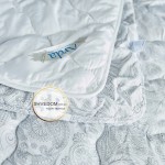 Одеяло 4 сезона на кнопках цвет Белый Arda 175х215 см двуспальное