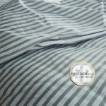   Постельное белье Бязь Голд - серый "Страйп" 180х215 см двуспальный размер 