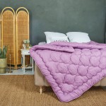 Одеяло стёганое Фиолет Damani холлофайбер, в размерах на выбор