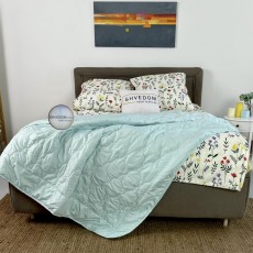 Одеяло Хлопок "Лето 150" Мята в трех размерах 