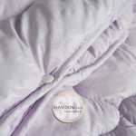 Одеяло 4 сезона на кнопках цвет Сиреневый Damani, размеры на выбор
