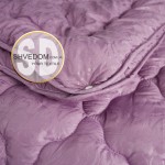 Одеяло 4 сезона на кнопках фиолетовое Damani, размеры на выбор