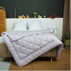 Одеяло Овечья шерсть Damani Зима-500 Сиреневый цвет размер на выбор