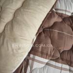 Одеяло стёганое Arda "Умбра Combo" холлофайбер, в размерах на выбор