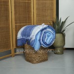 Одеяло стёганое Arda "Ультрамарин Combo" холлофайбер, в размерах на выбор