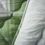Одеяло стёганое Arda "Малахит Combo" холлофайбер, в размерах на выбор