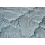 Набір Блакитний стьобаної ковдри з подушками 50*70 см Damani у розмірах