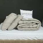 Набір Сірий стьобаної ковдри з подушками 70*70 см Damani у розмірах