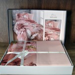 Постельное белье First Choice с. 3D Digital Satin 160×220 см Dream Розовый