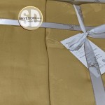 Постельное белье First Choice серия Jacquard Satin 200x220 см Corina Ocher 