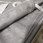 Постельное белье First Choice c. Jacquard Satin 200x220 см Lamone Grey Серый