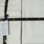 Семейное постельное белье First Choice c. Jacquard Satin 160x220(2) см Lamone Cream