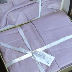 Постельное белье First Choice c. Jacquard Satin 200x220 см Lamone Lavender Сиреневый