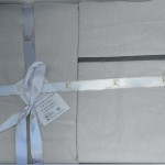 Постельное белье First Choice с. Deluxe Ranforce Alisa Grey 200х220 см євро