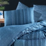 Постельное белье La Romano Premium Satin 200х220 см Talya Blue Синий