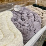 Набор махровых полотенец 50х90 см Lux Cotton LuiSa Akasya для лица 6 шт.