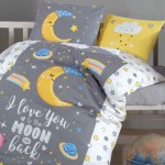 Постільна білизна в ліжечко Clasy Baby Ranforce 100×150 см Luna