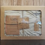 Комплект постільної білизни Limasso Stonewashed Exclusive 200 х 220 см євро Oxford Tan Варена Бавовна