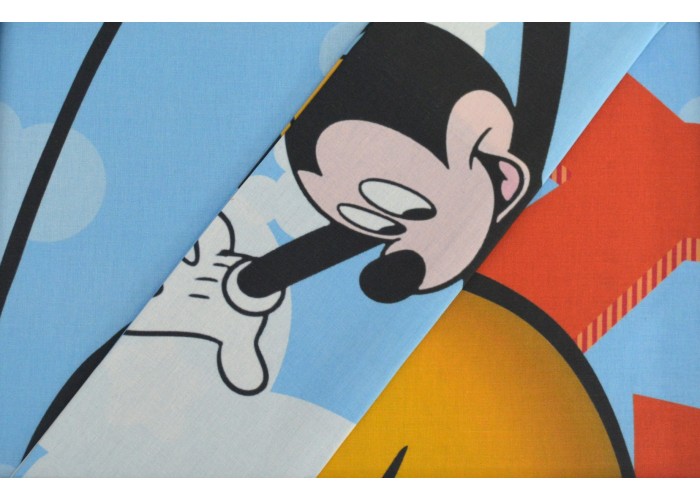 Дитяча постільна білизна Kayra с.Marchio 160×220 см, Mickey Mouse